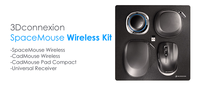 3Dconnexion SpaceMouse Wireless Kit